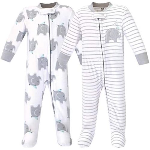 Hudson Baby Unisex Baby Fleece Sleep and Play