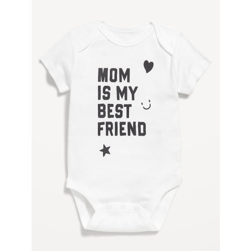 Unisex Short-Sleeve Bodysuit for Baby