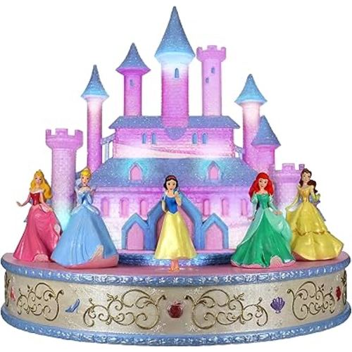 Hallmark Keepsake Tabletop Decoration, Disney Princess Live Your Story Interactive Musical With Light, Gifts for Disney Fans