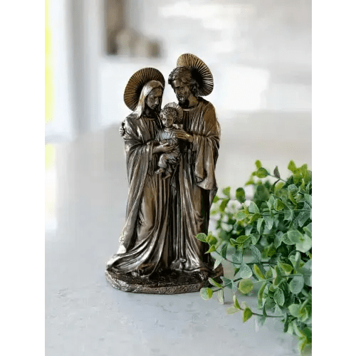 Holy Family Statue - Bronze – House of Joppa
