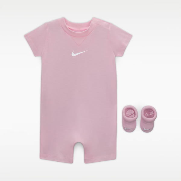 Nike Baby Essentials Baby Romper and Booties Set. Nike.com
