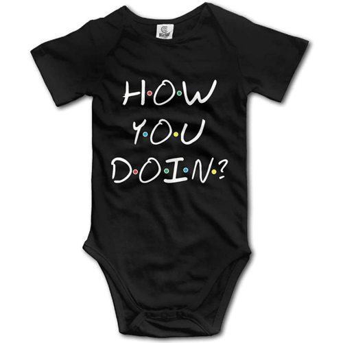 LyCheer How You Doin? - Baby Onesie Birth Announcement Bodysuit Newborn Rompers Unisex