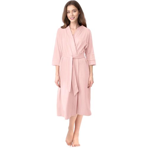 NY Threads Women's Robe Long Knit Bathrobe