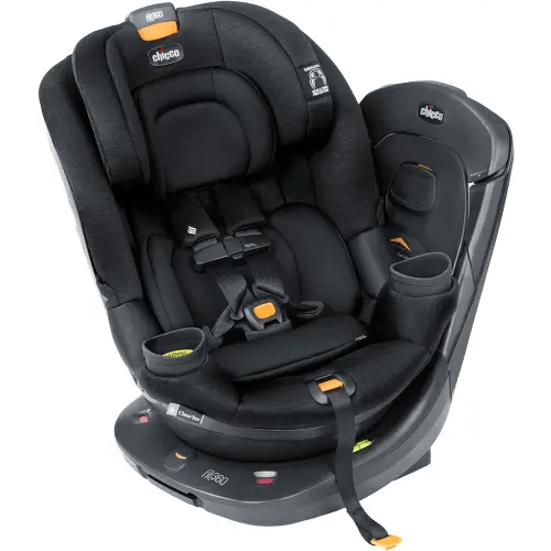 Chicco Fit360 ClearTex Rotating Convertible Car Seat - Black | Black