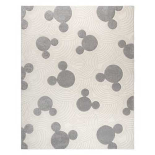Bed Bath & Beyond (Mickey mouse pop art geometric gray 7x10)