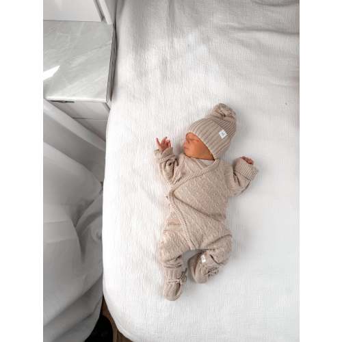 Haven Full Length Romper - Fawn – Avalia Kids