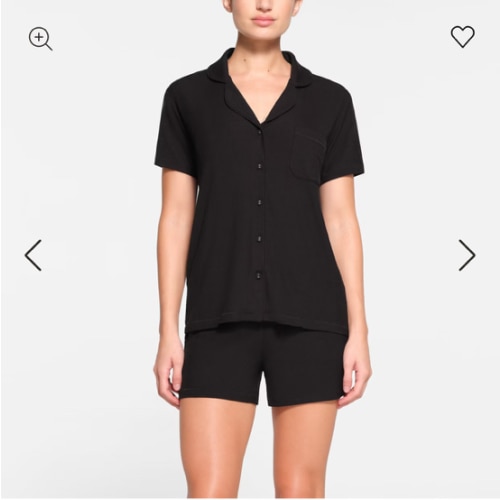 SOFT LOUNGE SHORT SLEEP SET | ONYX