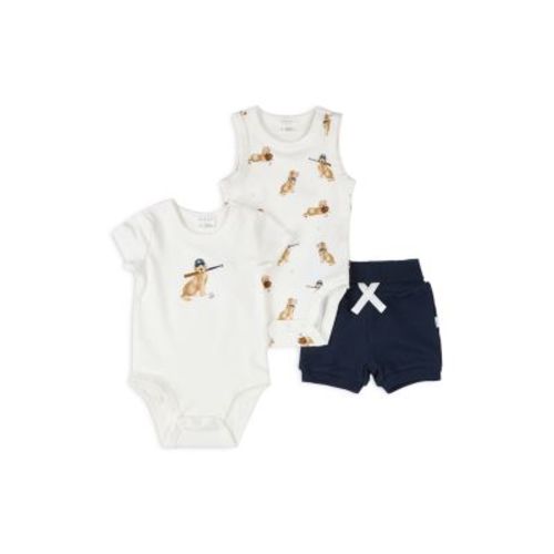 Boys' Baseball Buddy Bodysuits & Shorts Set  - Baby
