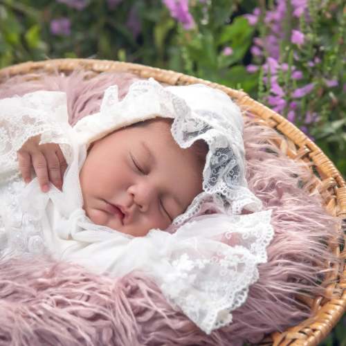 Haute Baby Anna Corinne Baby Bonnet