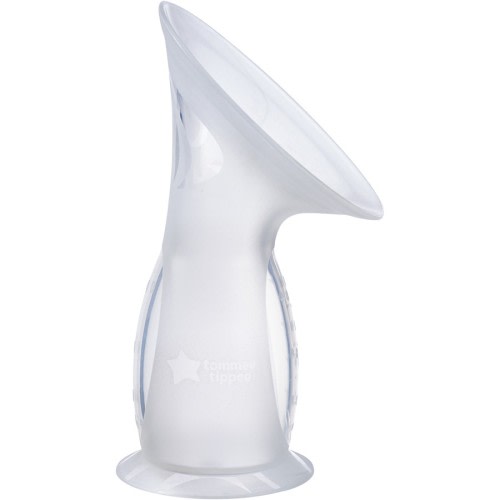 Tommee Tippee Silicone Manual Breast Pump with Lid, Let Down Catcher