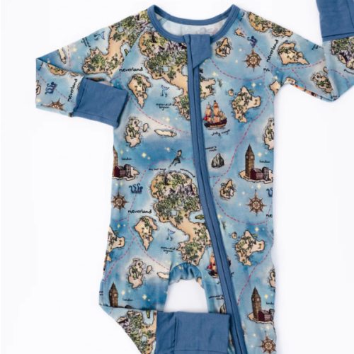 Neverland Map Bamboo Sleeper
