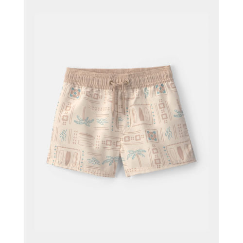 Toddler Boy Surf Swim Trunks - Tan - OshKosh B'gosh | Carter's