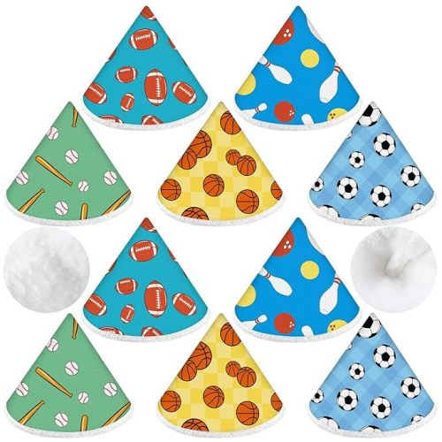 Timgle 10 Pcs Coral Velvet Pee Covers Baby Boy, Strong Water Absorption Pee Shield for Baby Boy, Reusable Diaper Changing Accessory for Boys Newborn Gift(Ball)