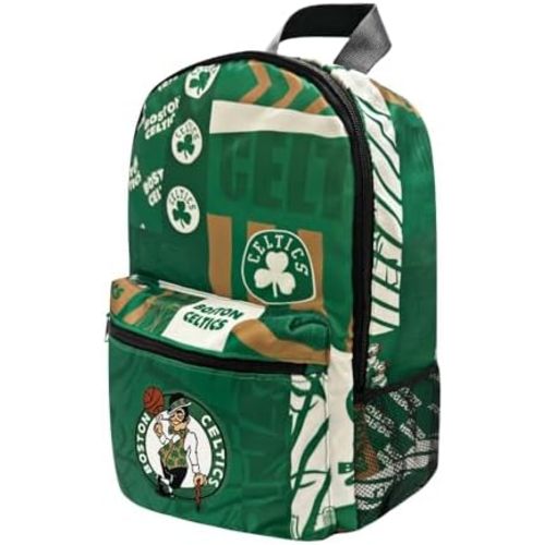 Pro Specialties Group Boston Celtics basketball travel backpack, hiking, gym Backpack durable bag designed for men and women. Ideal for Adults, extra-large & waterproof use for various activities