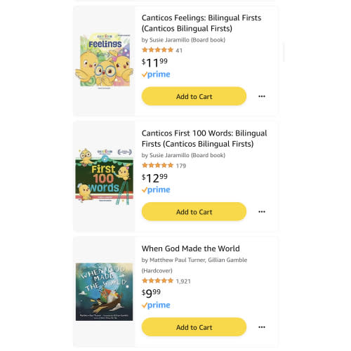 Amazon.com Book List
