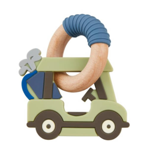 Golf Cart Silicone Teether | Mud Pie
