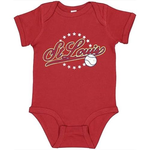 Retro Vintage Style Kid's Bodysuit for Baseball Fans