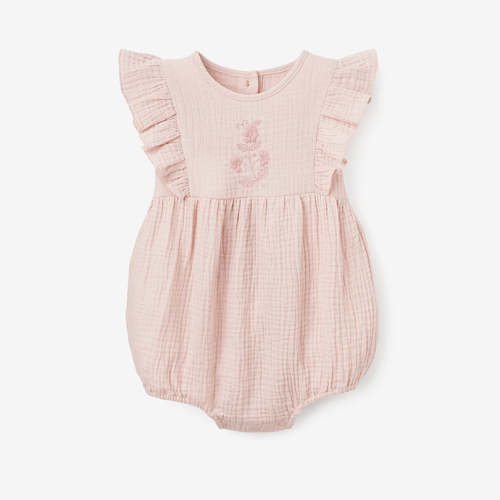 Warm Blush Baby Bubble Romper (9-12 mo.) ON SALE: $28