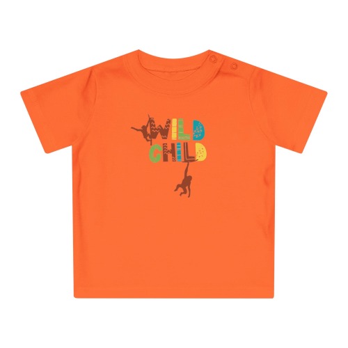 Wild Child Organic Cotton Baby T-Shirt: Eco-Friendly Infant Tee