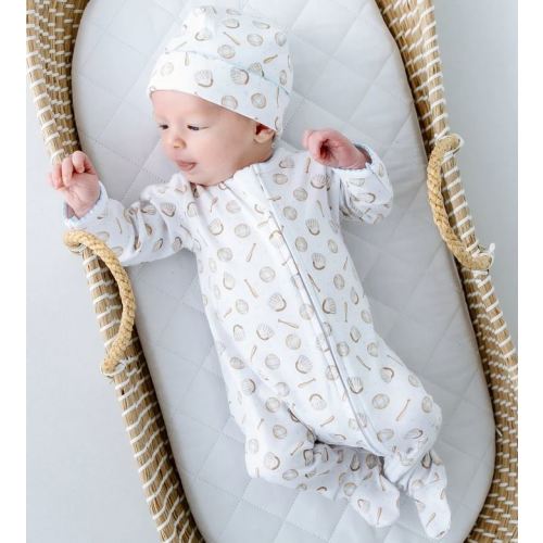 Magnolia Baby
Precious Lil' Sluggers Print Zip Footie - Light Blue