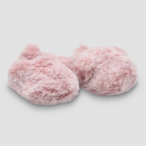 Carter's Just One You®️ Baby Girls' Const G Bear Slippers - Light Pink, Size: 0-3M