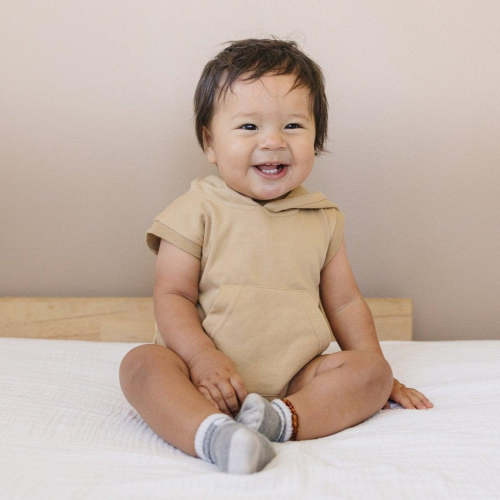 Sleeveless Hoodie Romper - more colors | Little Joy Co.