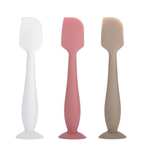 NORIZF Diaper Cream Spatula Butt Spatula Baby Diaper Spatula,Soft Silicone Butt Paste Spatula Diaper Rash Cream Applicator Diaper Cream Brush with Suction Cup Base