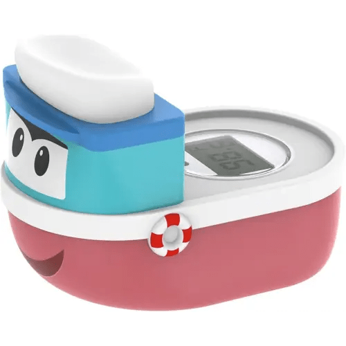 Baby Bath Thermometer for Newborn | Digital Bath Water Temperature Sensor | Infants Bathtub Thermometer with Visual Alarm | Kids Bathing Floating Toy