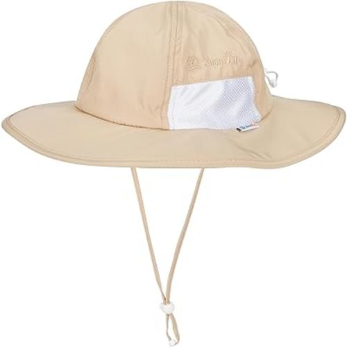 SwimZip Wide Brim Sun Hat | UPF 50+ Protection for Baby, Toddler, and Kids