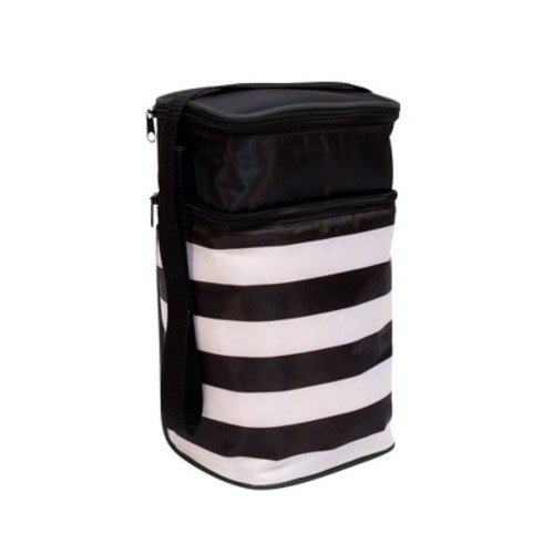 J.L. Childress Six Bottle Cooler - Black Stripe - 30qt