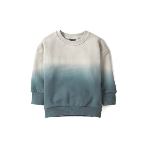 Ombre Elevated Crewneck - Night Fall