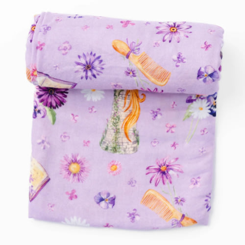 Rapunzel Swaddle Blanket