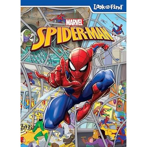 Marvel Spider-Man - Look and Find Activity Book - PI Kids