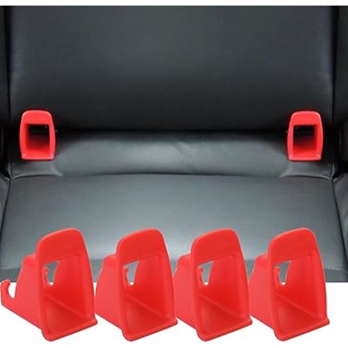 Interface Belt Latch Guide,Car Seat ISOFIX Interface Buckle Fixed Guide Groove Seat Belt Bracket Connector