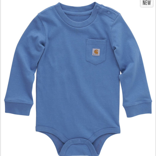 Kids' Long-Sleeve Pocket Bodysuit (Infant) | (0-24M) | Carhartt