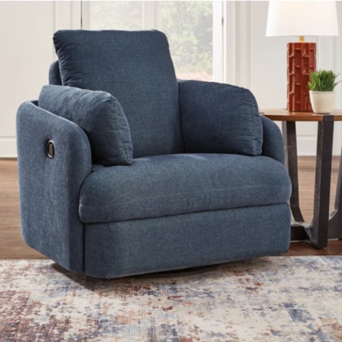Modmax Next-Gen Nuvella™ Performance Fabric Swivel Glider Recliner