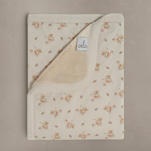 'Dainty Floral' - Cuddle Plush Infant Blanket