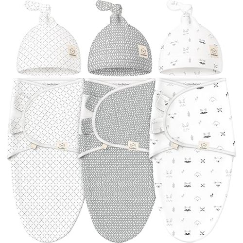 3-Pack Swaddles Sleep Sacks