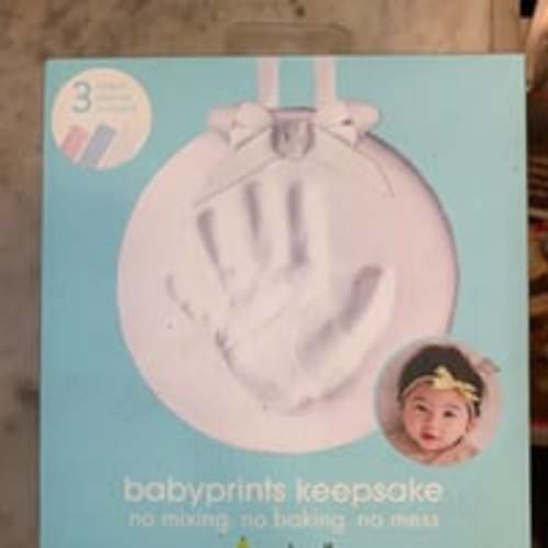 pearhead®
3 ribbon choices included
babyprints
keepsake
no mixing. no baking.