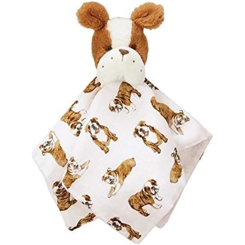 Mud Pie Bulldog Dog Woobie, Tan