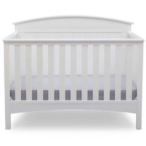Delta Children Archer 4-in-1 Convertible Crib - Bianca White