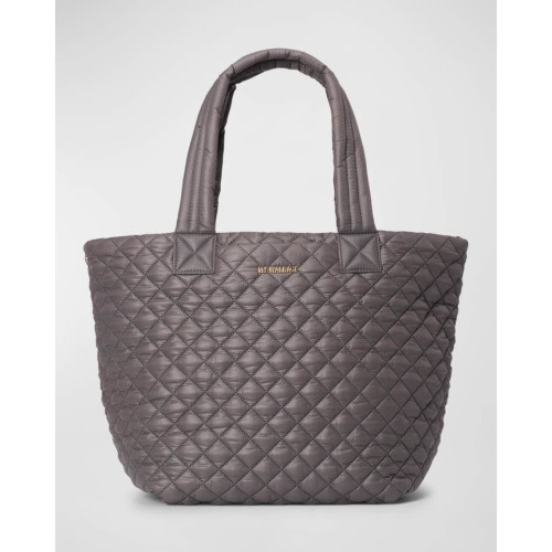 Metro Deluxe Quilted Nylon Tote Bag