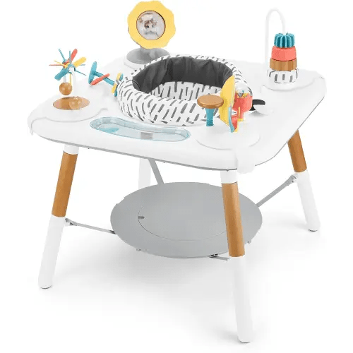 Skip Hop Discoverosity Montessori-Inspired 3-Stage Activity Center & Play Table for Baby Ages 4m+