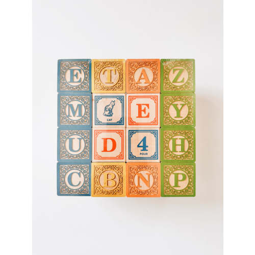 Uncle Goose Classic Wooden ABC Blocks
