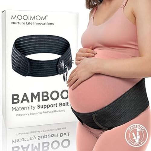 Pregnancy Belly Band Wrap, Back Pain Relief, Ergonomic Maternity Support Belt, C-Section Recovery Binder, Pelvic and Abdominal Support