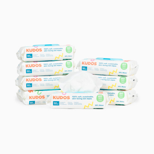 Kudos Baby Wipes - 480 Count