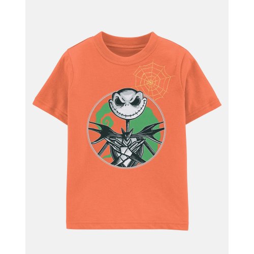 Boys Glow Nightmare Before Christmas Halloween Short-Sleeve Graphic Tee - Orange - Carter's | Carter's
