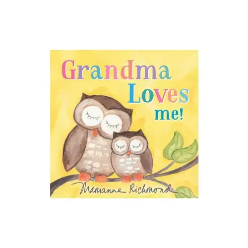 Grandma Loves Me Board Book