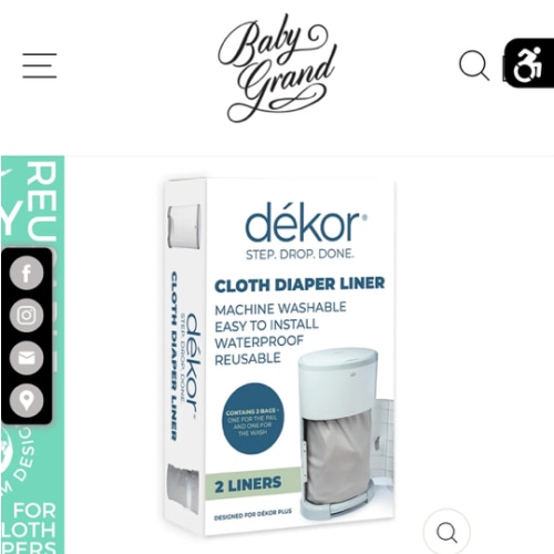 Diaper Dekor Cloth Diaper Liner