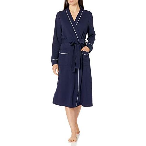 Amazon Essentials Women's Lightweight Waffle Full-Length Robe (Available in Plus Size)